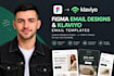design figma emails, klaviyo templates and email campaigns