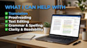 translate, edit and proofread documents
