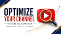 optimize your youtube channel with SEO
