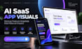 design ai startup saas app marketing feature graphics
