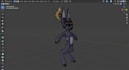 model a 3d stylized character