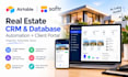do airtable automation database CRM softr client portal webapp for real estate