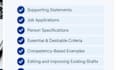 help you write a UK job application and supporting statement