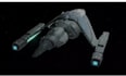 create detailed sci fi spaceship 3d model, space battle ship and spacecraft
