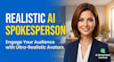 create realistic ai talking head avatar videos with voiceover
