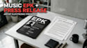 write a music press release and artist electronic press kit epk