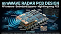 design mmwave radar pcb, rf antenna and embedded systems