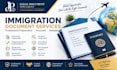 prepare immigration paperwork documents for visa and residency applications