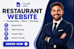 build a google sites restaurant website catering website food website