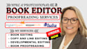 edit fiction or nonfiction manuscript, developmental book editor
