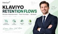 setup klaviyo browse abandonment post purchase winback shopify email flow funnel