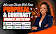 dubsado honeybook paperbell 17hats proposal contract payment workflow