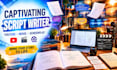 write a captivating youtube video script, movie script writing, screenplay