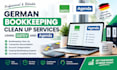 provide german bookkeeping cleanup services using datev and agenda