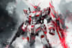 make gundam character illustration and robot art