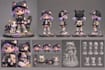 create cute chibi, action figure, toys, 3d anime character models for printing