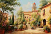 design amazing fantasy landscape