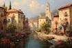 design amazing fantasy landscape
