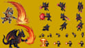 do pixel art sprite sheet animation 2d pixel character rpg game asset