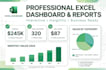 create interactive excel kpi dashboard and charts