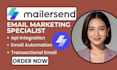 setup mailersend transactional email stmp mailersend automation api integration