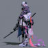 make cyberpunk character art
