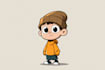 design professional cute 2d cartoon animal character art