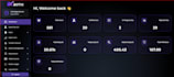 build react js website or trading dashboard