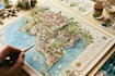 watercolor map illustration just for you