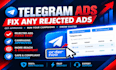 setup telegram advertising, telegram ads manager, telegram ads campaign and bot