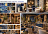 design a modern cafe or retail interior design with 3d visualization