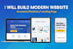 create a modern website low price in 24 hours