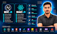 be your front end web developer in react js website and next js website