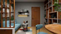 design your living room with a sleeping area