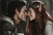 draw a romantic custom couple character illustration