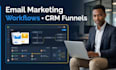 setup gohighlevel automation, funnels, website and a2p