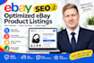 ebay product listings ebay listing ebay lister ebay seo ebay sales ebay ranking
