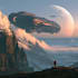 create sci fi illustration and sci fi sci fi illustration