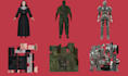 create 3d model low poly characters