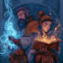 design cinematic fantasy character illustrations