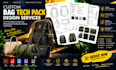 design backpack tech pack  hand bag design technical drawing manufacturing