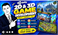 develop a 2d or 3d unity game, multiplayer game,mobile game or pc game