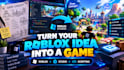 develop a professional roblox game in roblox studio with scripting