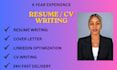 write a professional ats friendly resume and CV