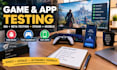 video game testing, steam review
