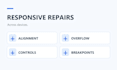 fix responsive layout and frontend bugs on your website