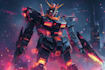 illustration and concept mecha, gundam