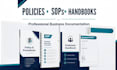 write policies procedures sops and employee handbooks