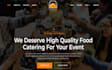 create wedding catering website with menu quote and consultation