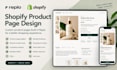 build a replo shopify product page for your store